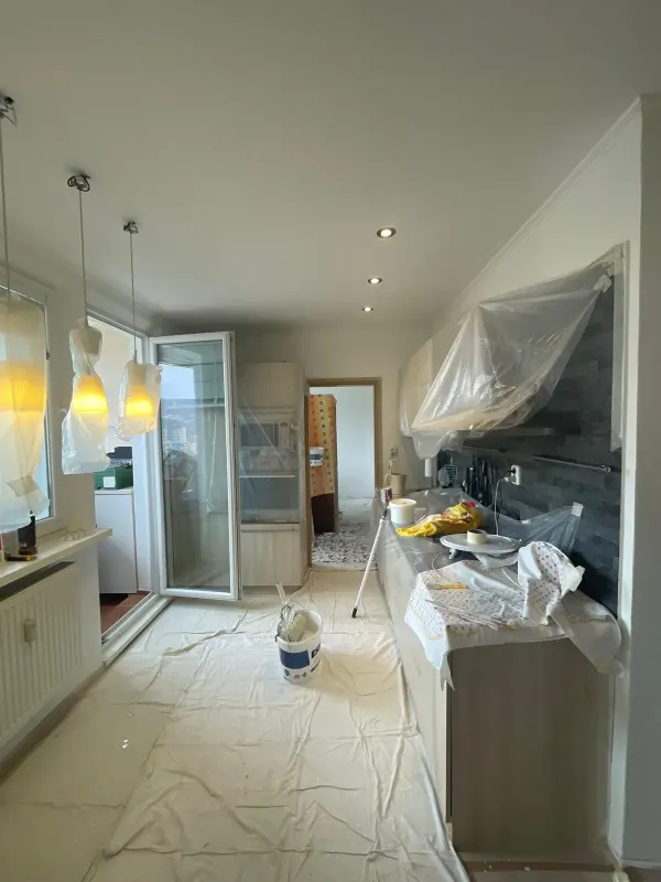 Zakrytá izba pred maľovaním — Dúbravka - Bratislava