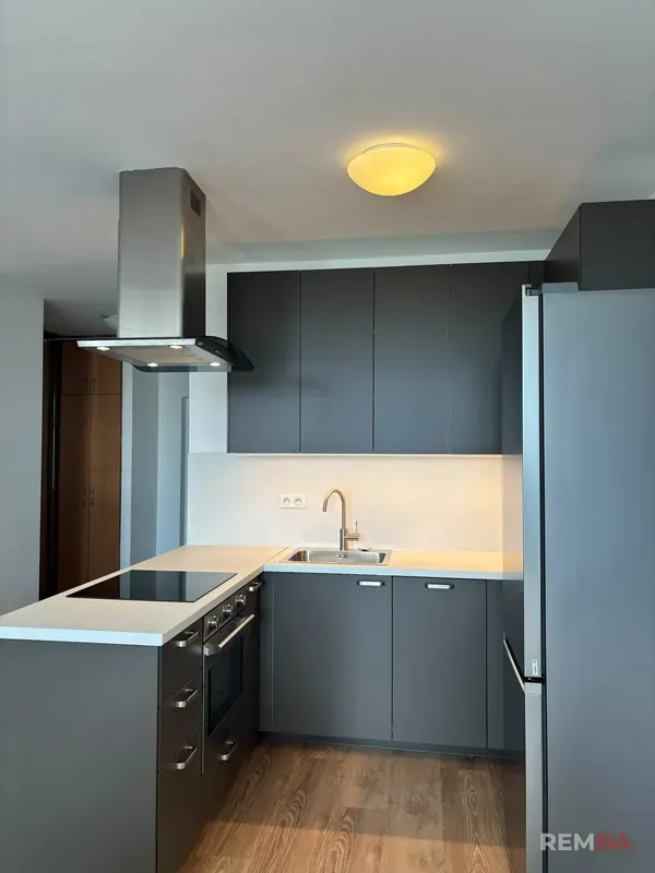 Kuchyňa s tmavými skrinkami - Nové Mesto, Bratislava